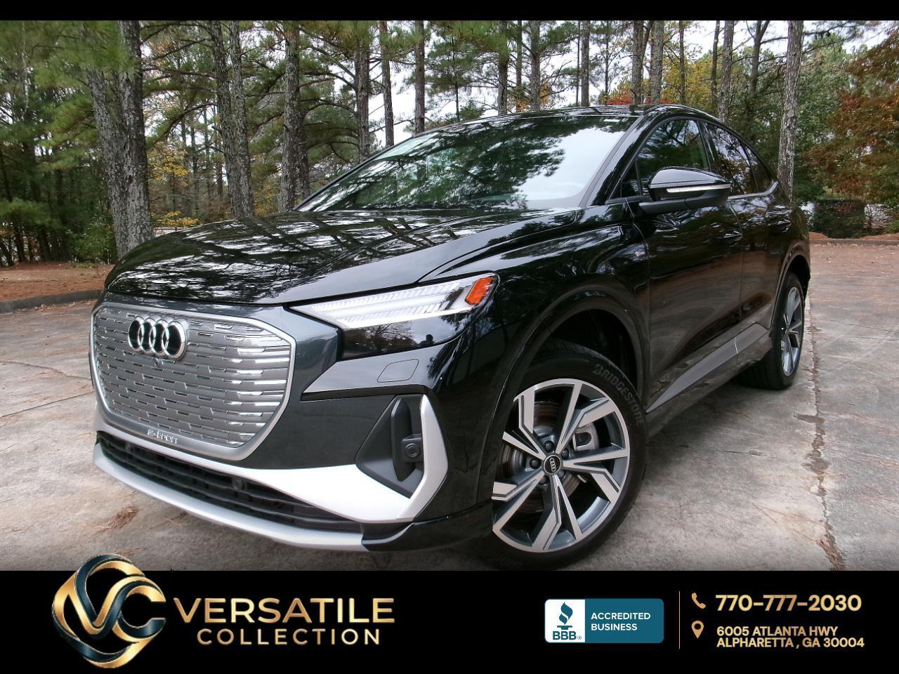 2023 Audi Q4 e-tron Sportback Prestige 50 quattro Tech NAV BSM Panoramic HID XM