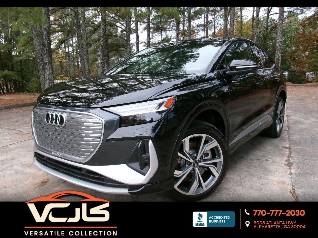 2023 Audi Q4 e-tron Sportback Prestige 50 quattro Tech NAV BSM Panoramic HID XM