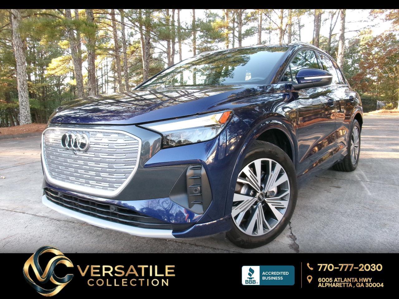 2023 Audi Q4 e-tron Premium Plus 40 Sports Tech NAV BSM Panoramic HID