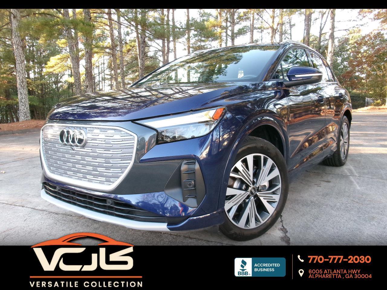 2023 Audi Q4 e-tron Premium Plus 40 Sports Tech NAV BSM Panoramic HID