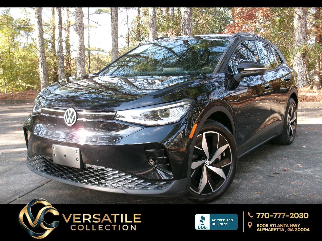 2023 Volkswagen ID.4 Pro S RWD w/LG Battery Tech Panoramic Leather HID