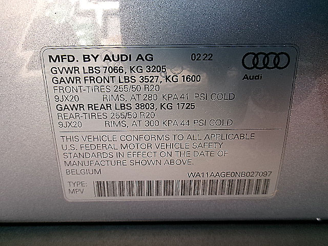 Audi e-tron Sportback  2022