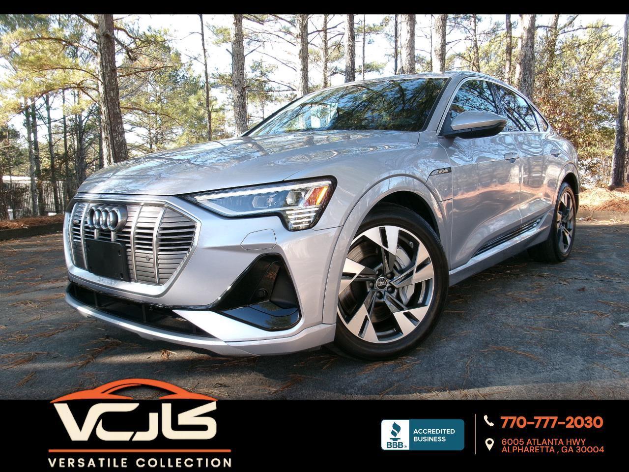 2022 Audi e-tron Sportback S line Premium quattro Tech Panoramic LED HID XM