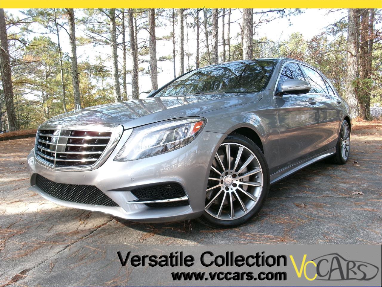 2015 Mercedes-Benz S-Class S 550 Premium Luxury Tech NAV BSM Panoramic HID XM