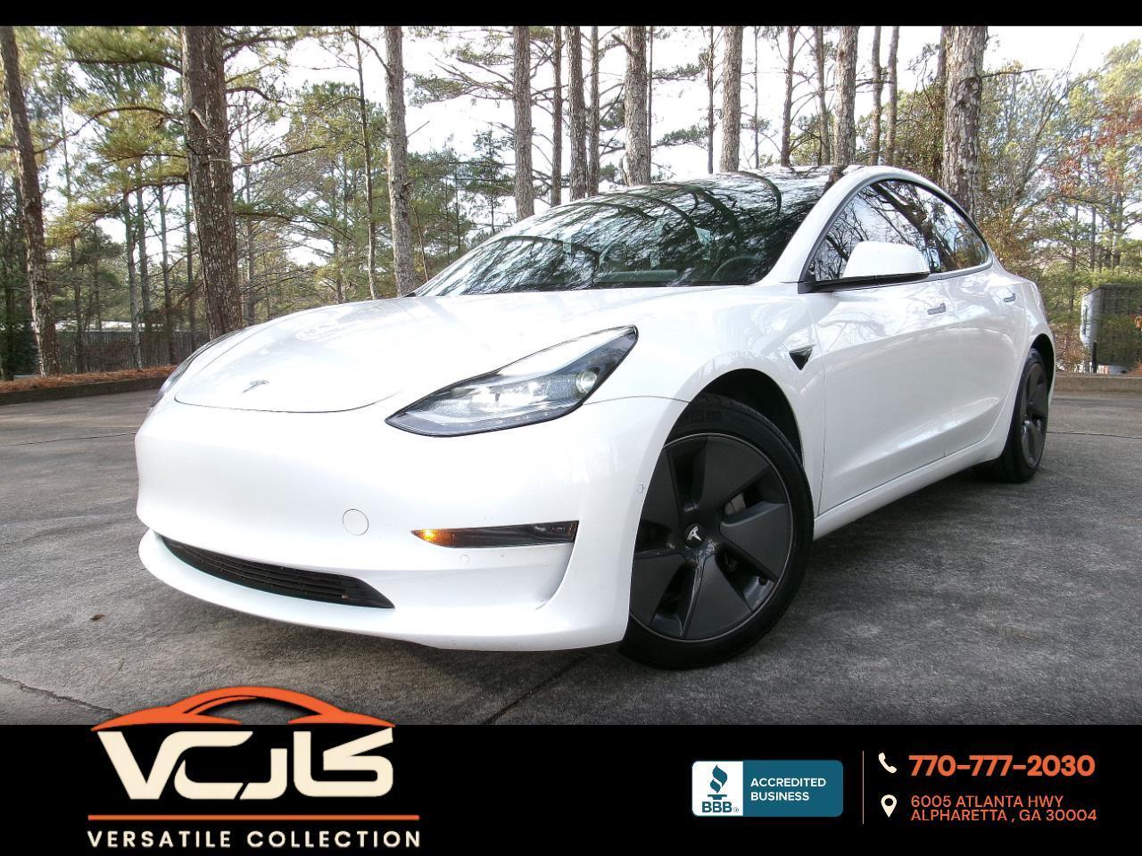 2021 Tesla Model 3 Standard Range Plus RWD