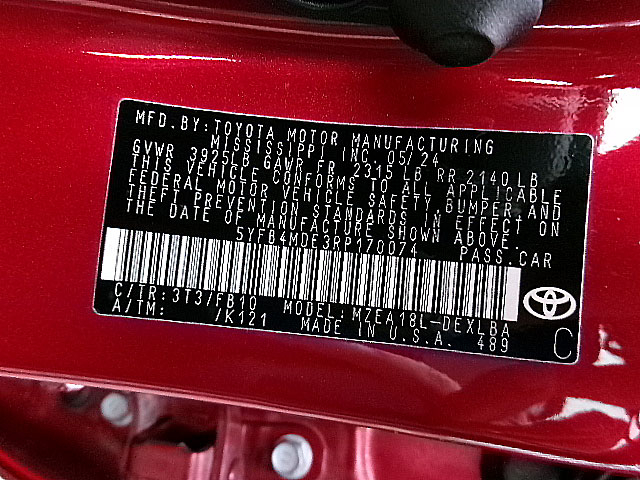 Toyota Corolla  2024