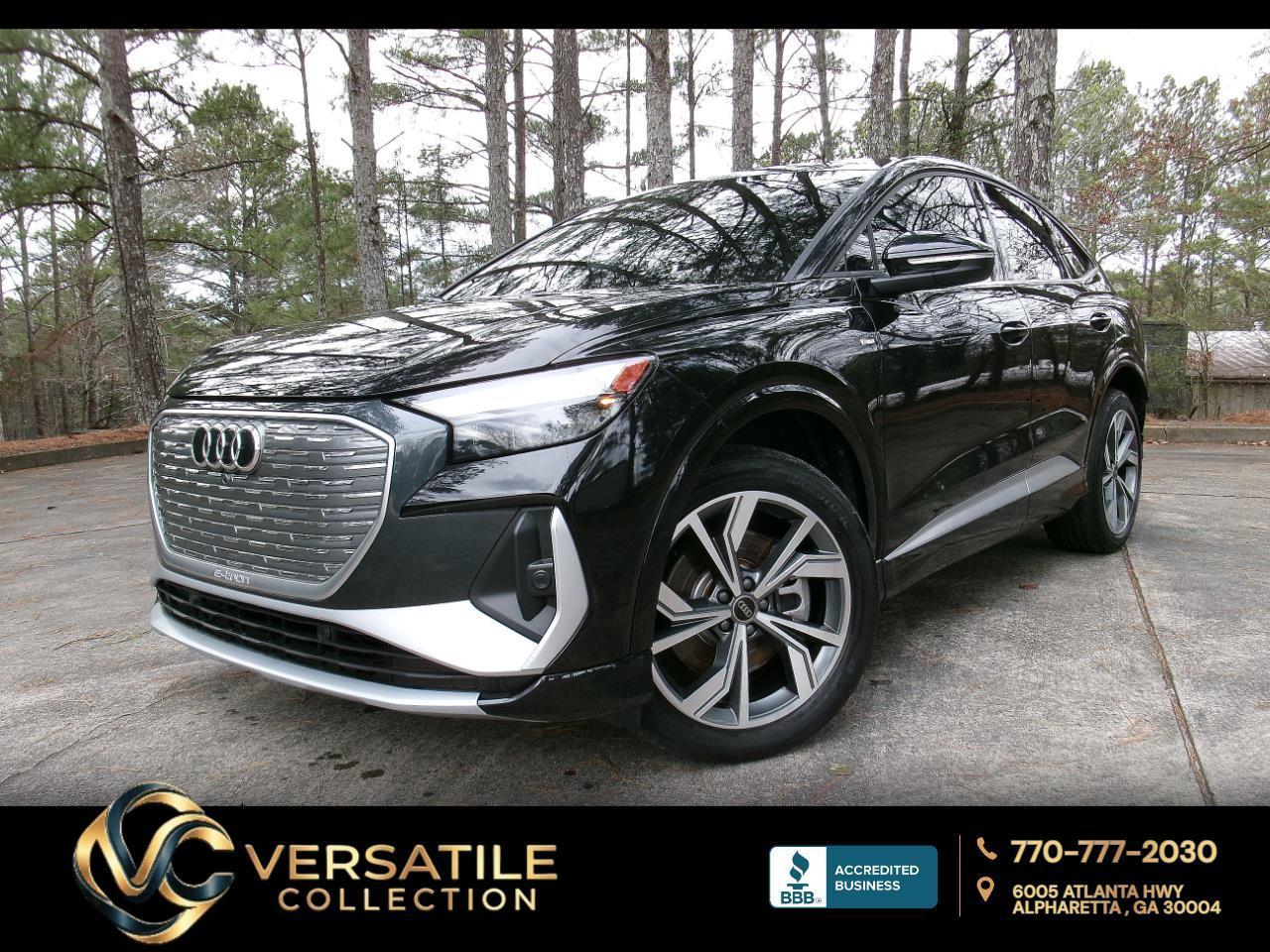 2023 Audi Q4 e-tron Sportback Premium 50 quattro S Line Tech BSM Panoramic HID