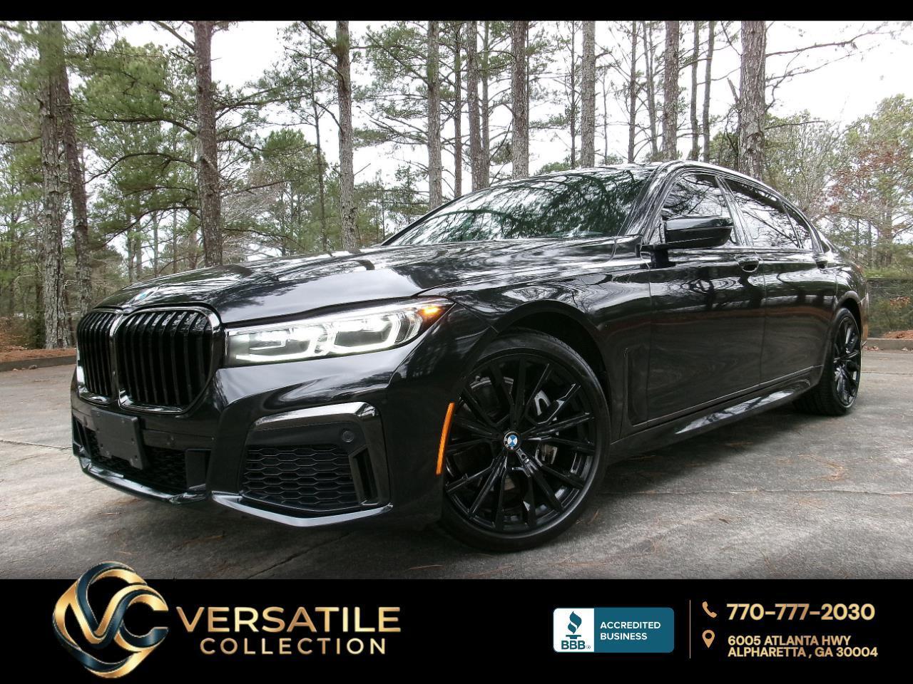 2022 BMW 7 Series 740i M Sports Luxury Tech BSM HUD Panoramic HID XM