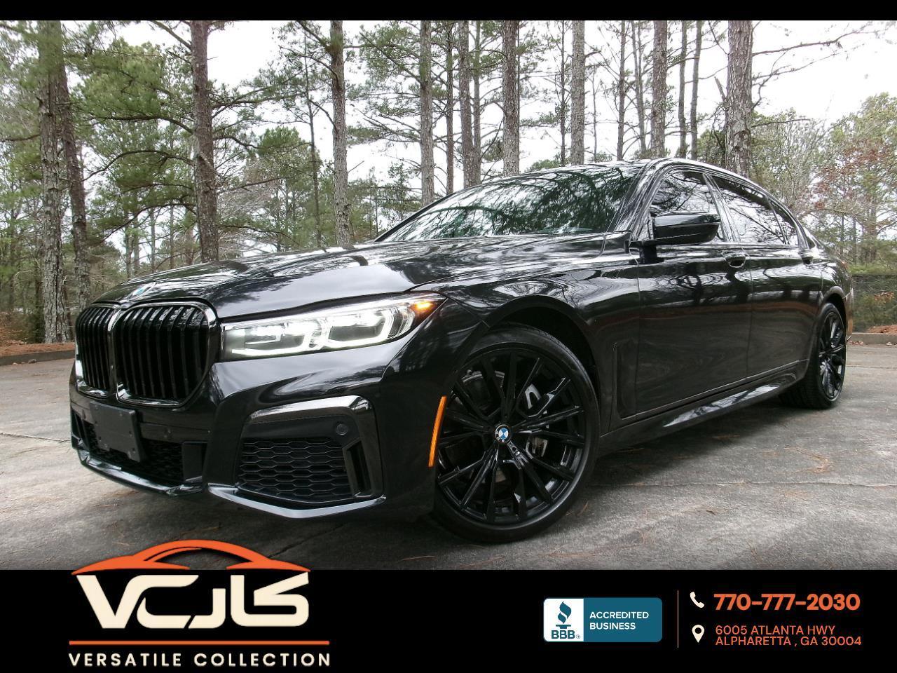 2022 BMW 7 Series 740i M Sports Luxury Tech BSM HUD Panoramic HID XM