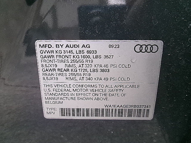 Audi Q8 e-tron Sportback  2024