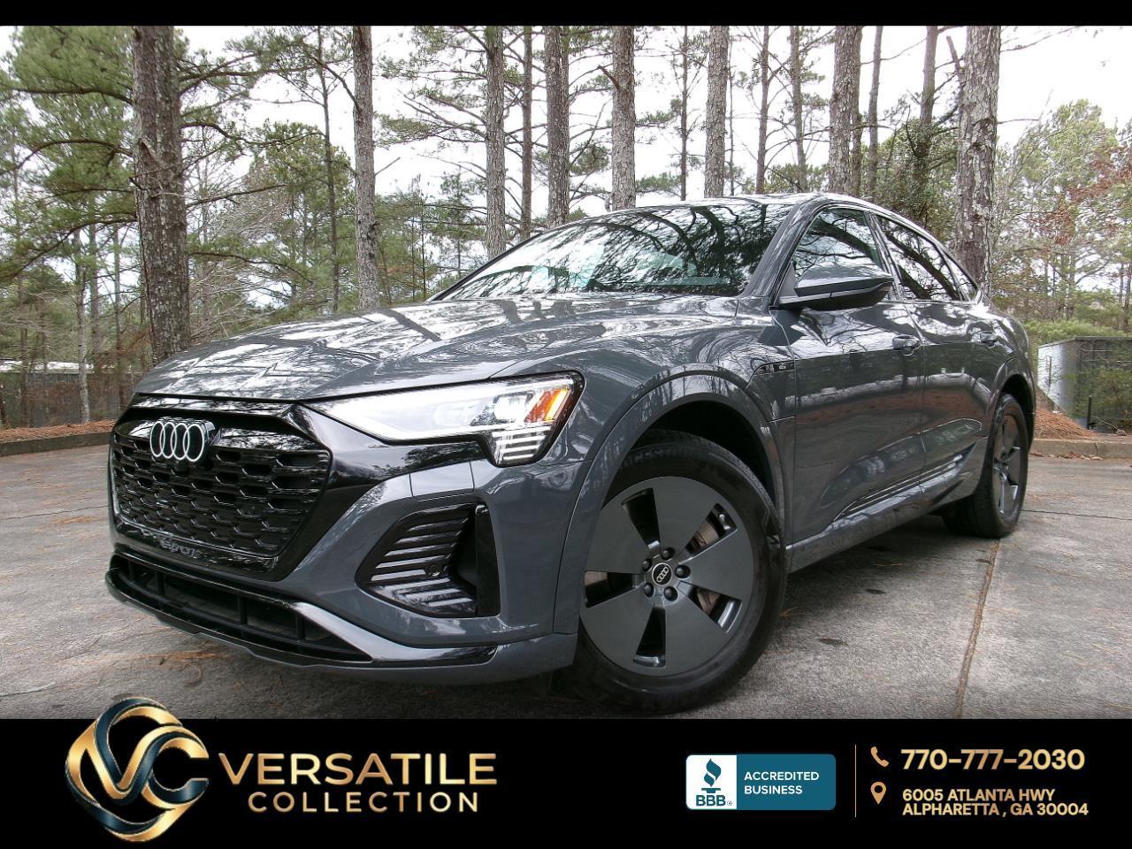 2024 Audi Q8 e-tron Sportback S line Premium quattro Tech BSM Panoramic HID XM