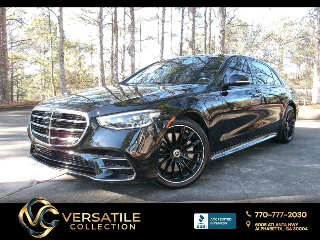 2023 Mercedes-Benz S-Class S 500 4MATIC AMG Package Massage Seats Panoramic