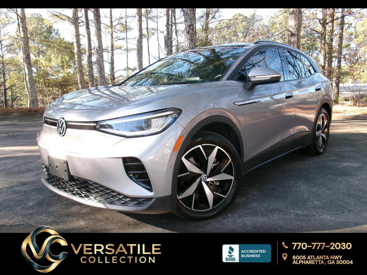 2023 Volkswagen ID.4 S RWD w/SK On Battery Tech BSM Panoramic LED HID