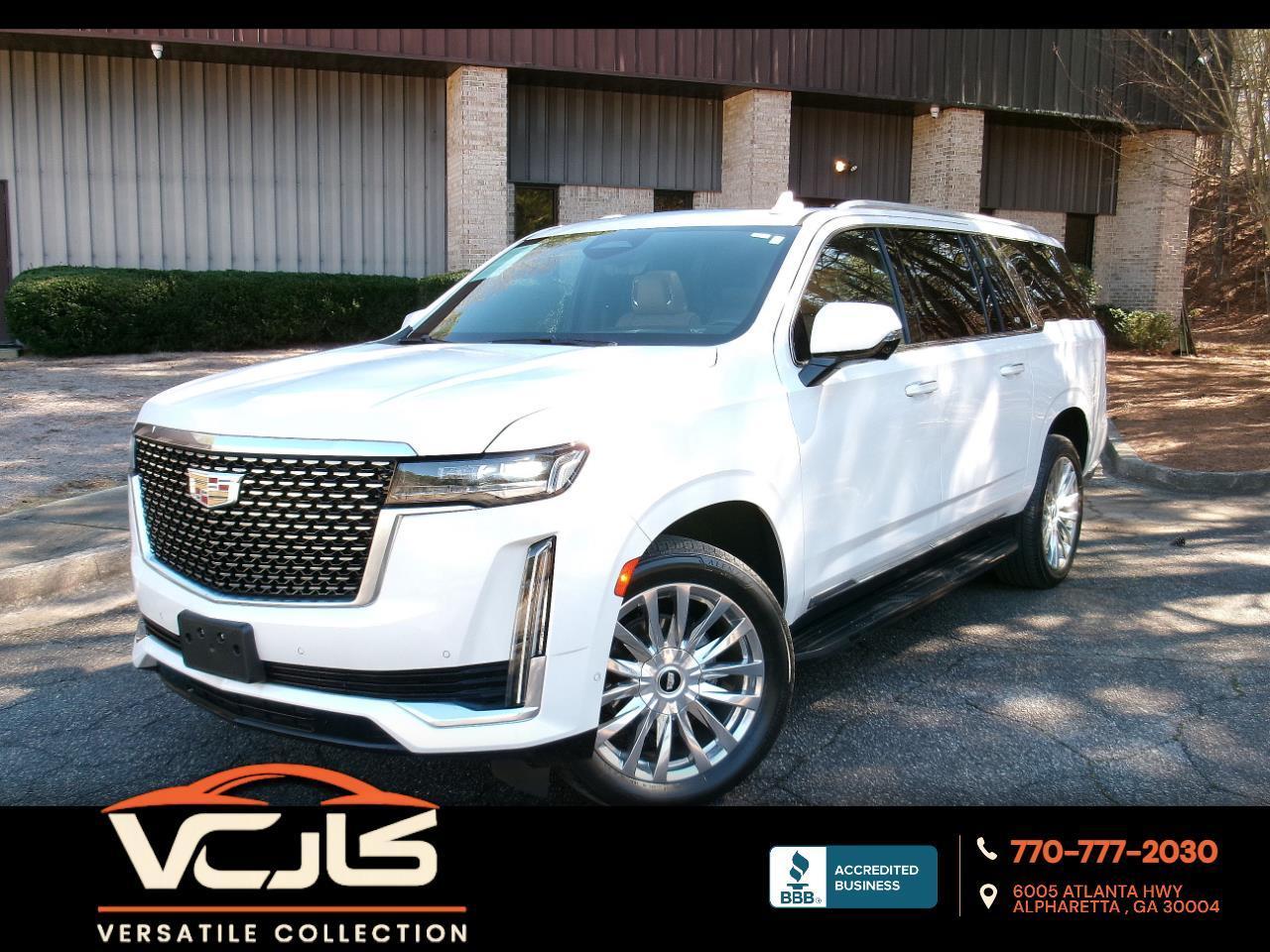 2021 Cadillac Escalade ESV 4WD Premium Luxury Tech Panoramic DVD HUD LED HID