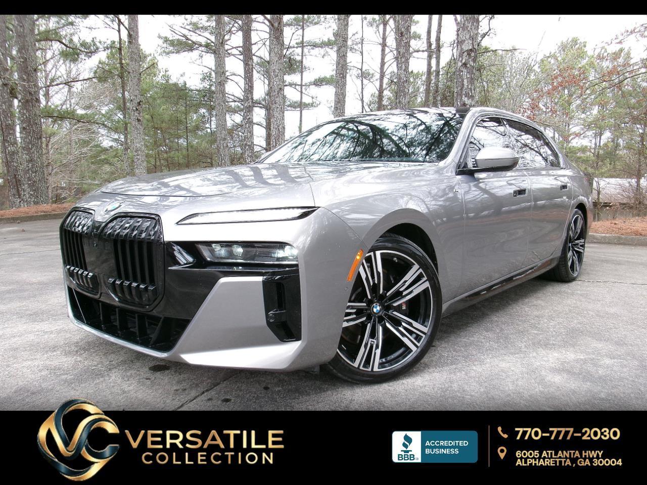 2023 BMW 7 Series 740i Sedan M Sports Executive Luxury Rear Seating