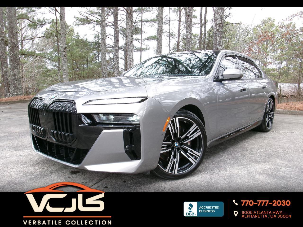 2023 BMW 7 Series 740i Sedan M Sports Executive Luxury Rear Seating