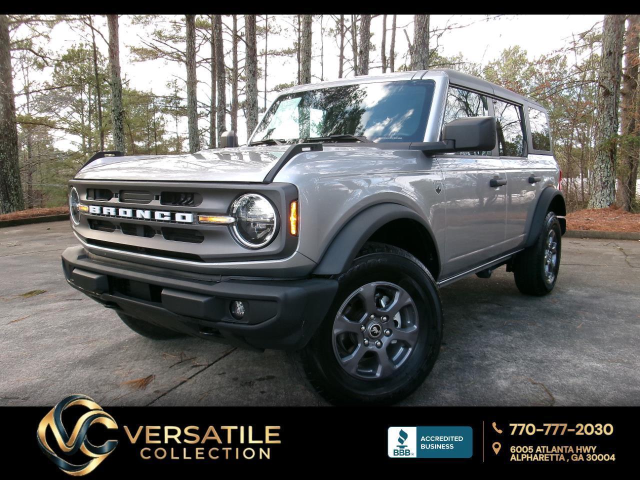 2024 Ford Bronco Big Bend 4 Door 4x4 Leather BSM Camera LED HID XM