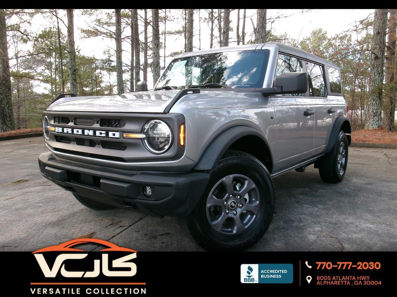 2024 Ford Bronco Big Bend 4 Door 4x4 Leather BSM Camera LED HID XM