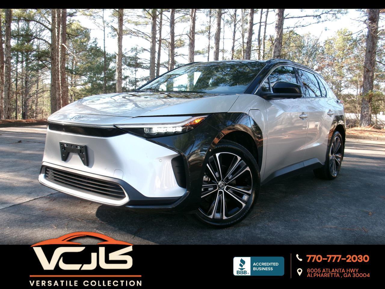 2024 Toyota BZ4X Limited Tech NAV BSM Dual Roof 360 Cameras LED HID