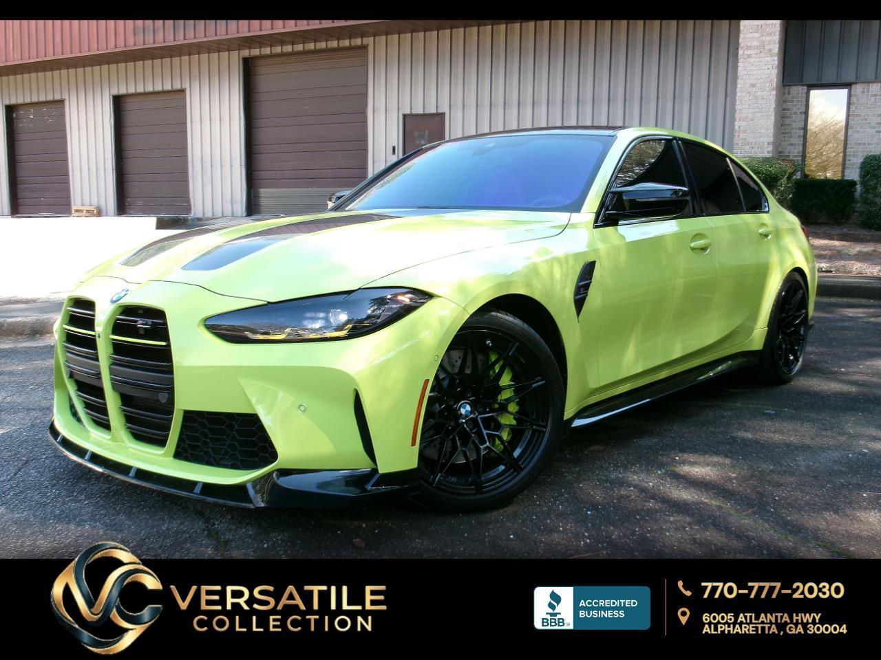 2024 BMW M3 Competition Sports Lux Tech NAV BSM Lane Assist