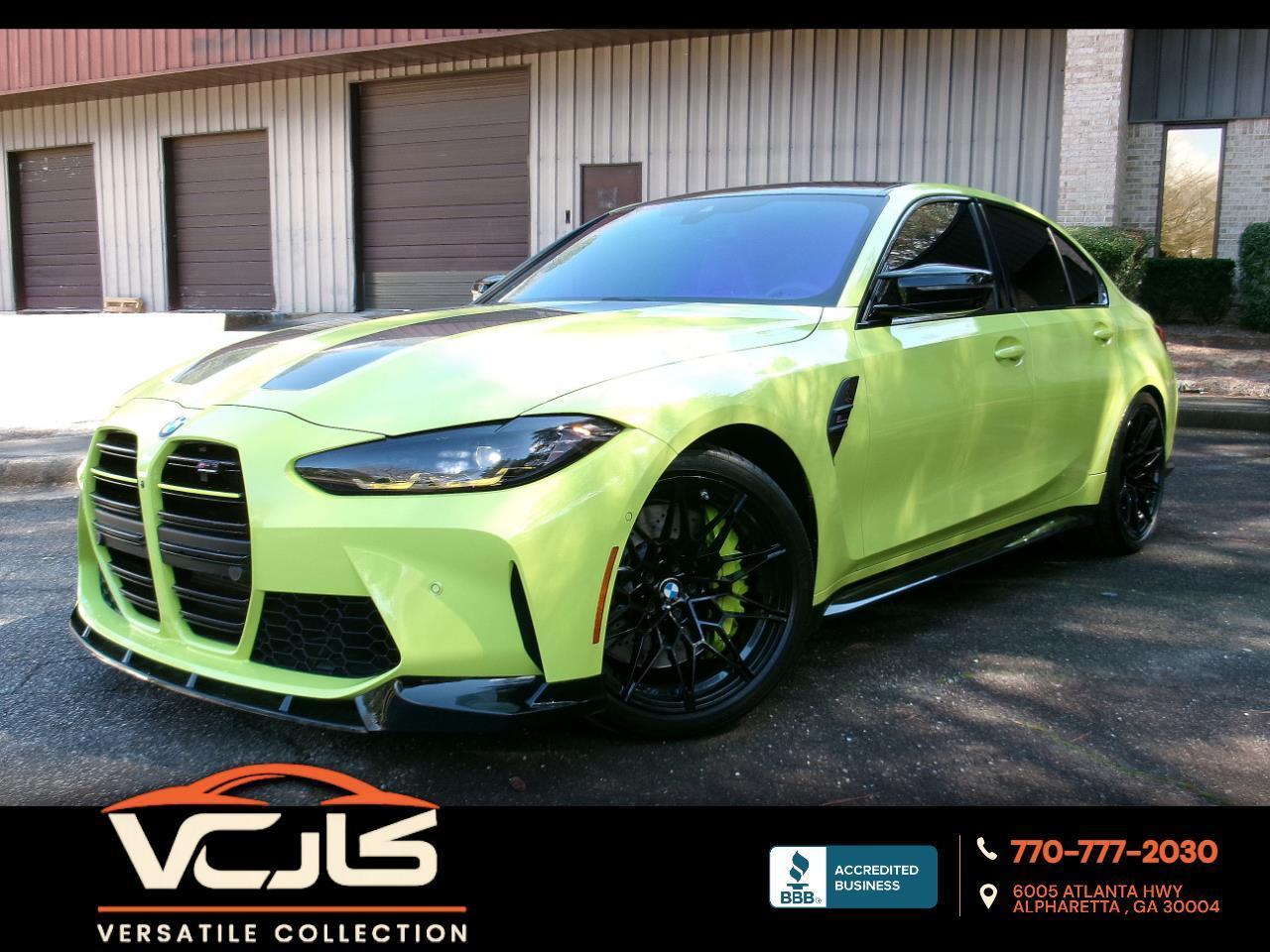 2024 BMW M3 Competition Sports Lux Tech NAV BSM Lane Assist