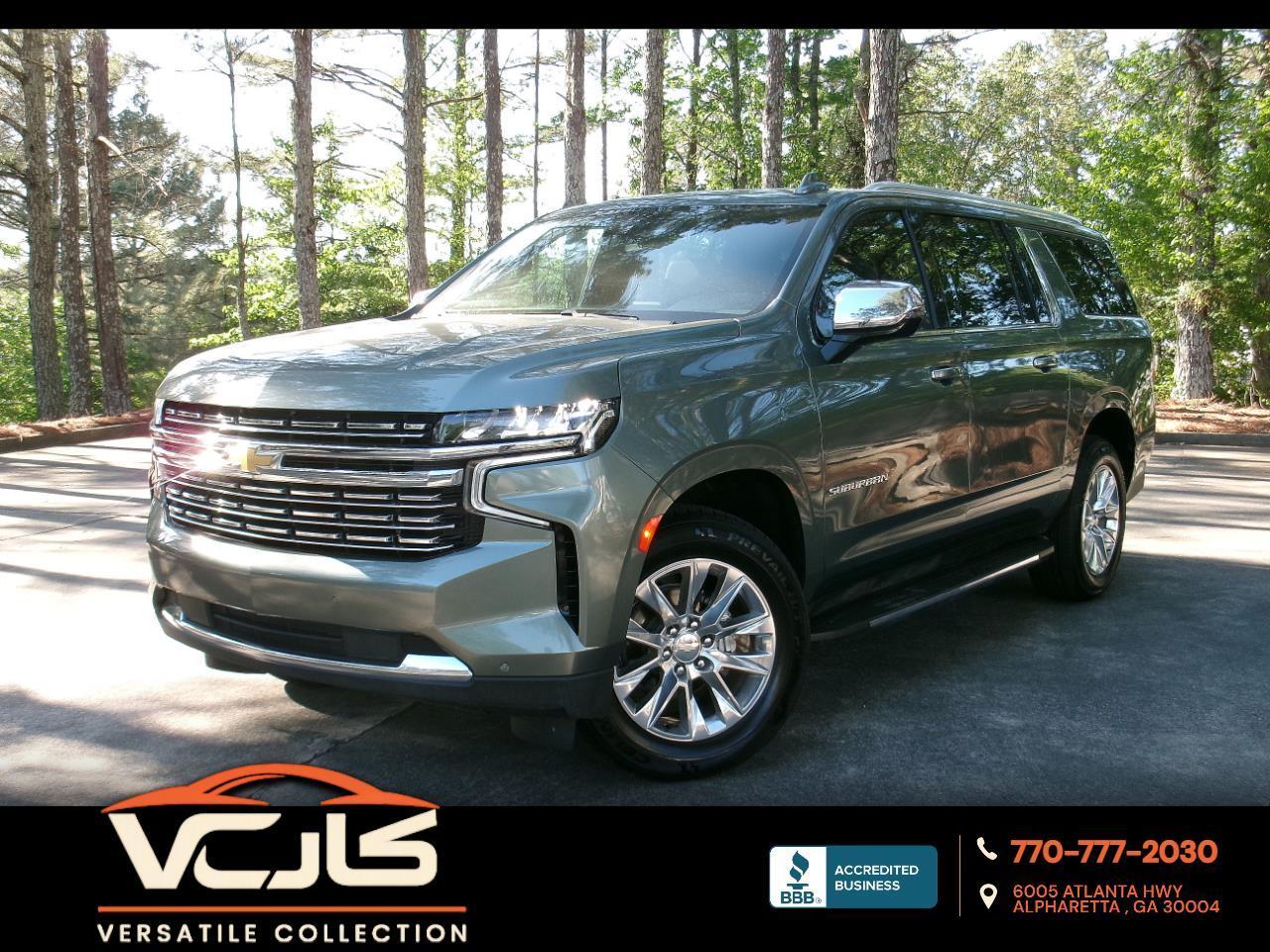 2023 Chevrolet Suburban 1LZ Premier Tech Nav BSM Lane Assist Bose Sound XM