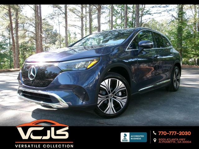 Blue 2023 Mercedes-Benz EQE Sedan All-Wheel Drive Automatic