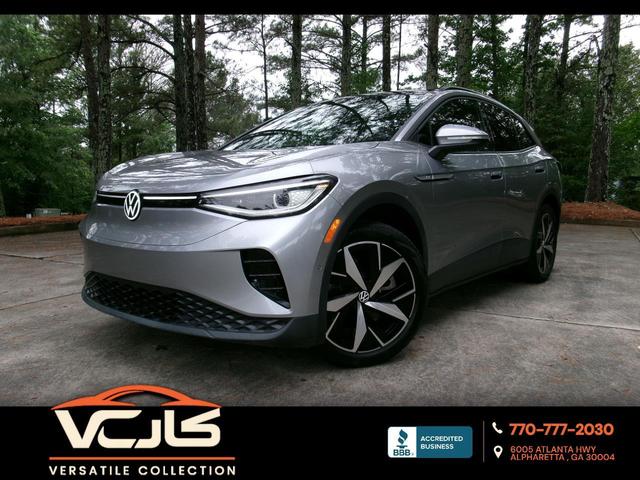 Silver 2023 Volkswagen ID.4 S RWD SUV / Crossover Rear-Wheel Drive Automatic