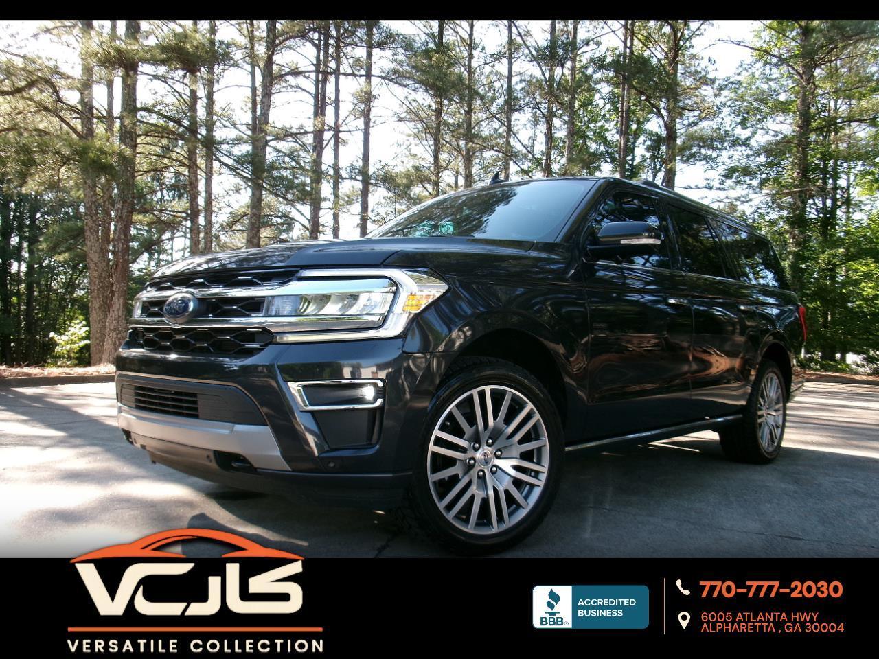 2024 Ford Expedition Max Limited 4x4 Loaded Tech Pano DVD 360 Cam LED HID