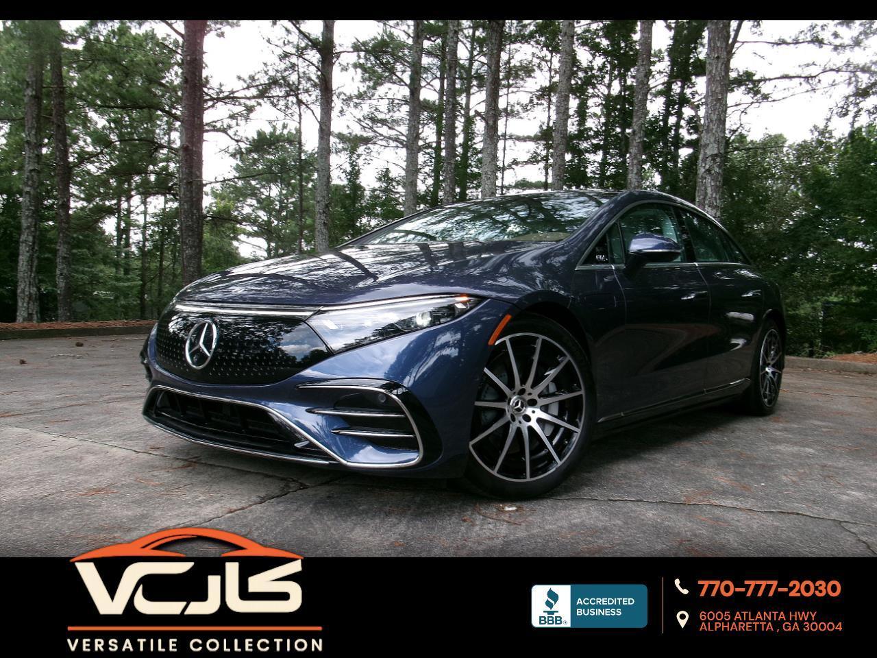 2023 Mercedes-Benz EQS EQS 580 4MATIC Sedan AMG Sport Luxury Loaded HUD