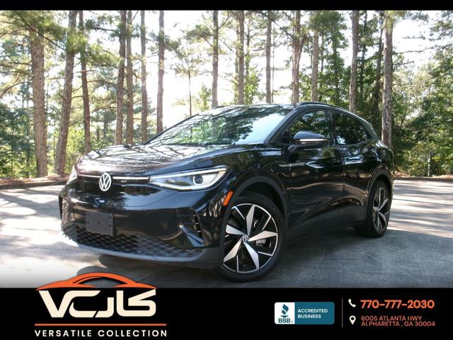 Black 2023 Volkswagen ID.4 SUV / Crossover Rear-Wheel Drive Automatic