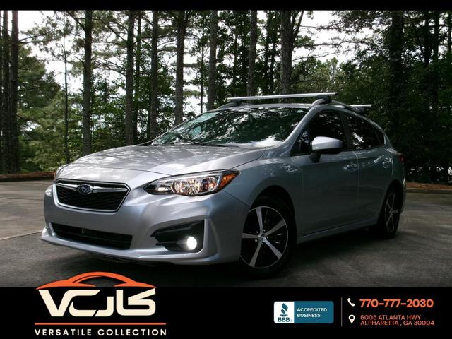 Silver 2019 Subaru Impreza Hatchback All-Wheel Drive Automatic