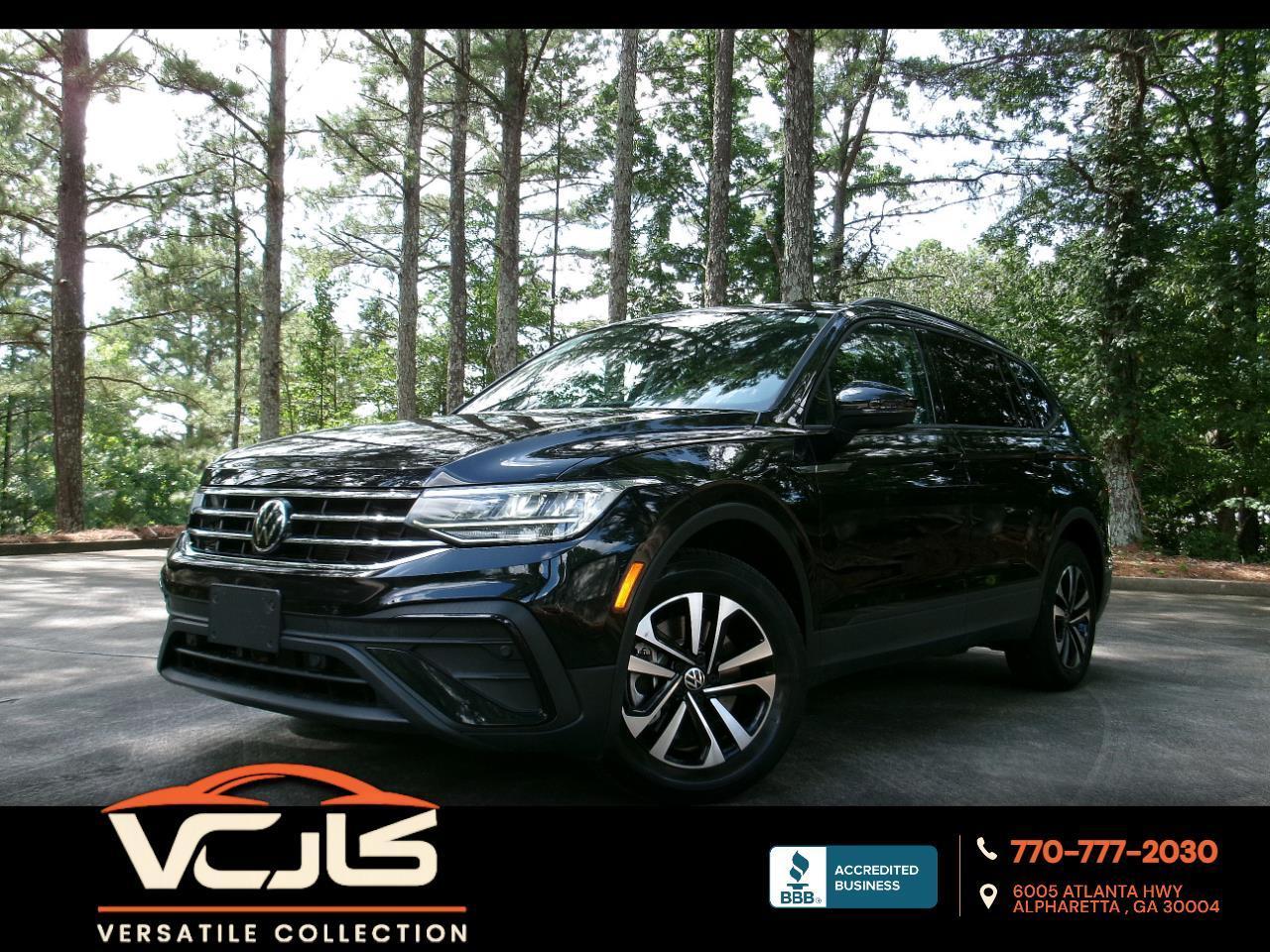 2023 Volkswagen Tiguan 2.0T S FWD Conv Pkg 3rd Row Seat Heated Seats HID