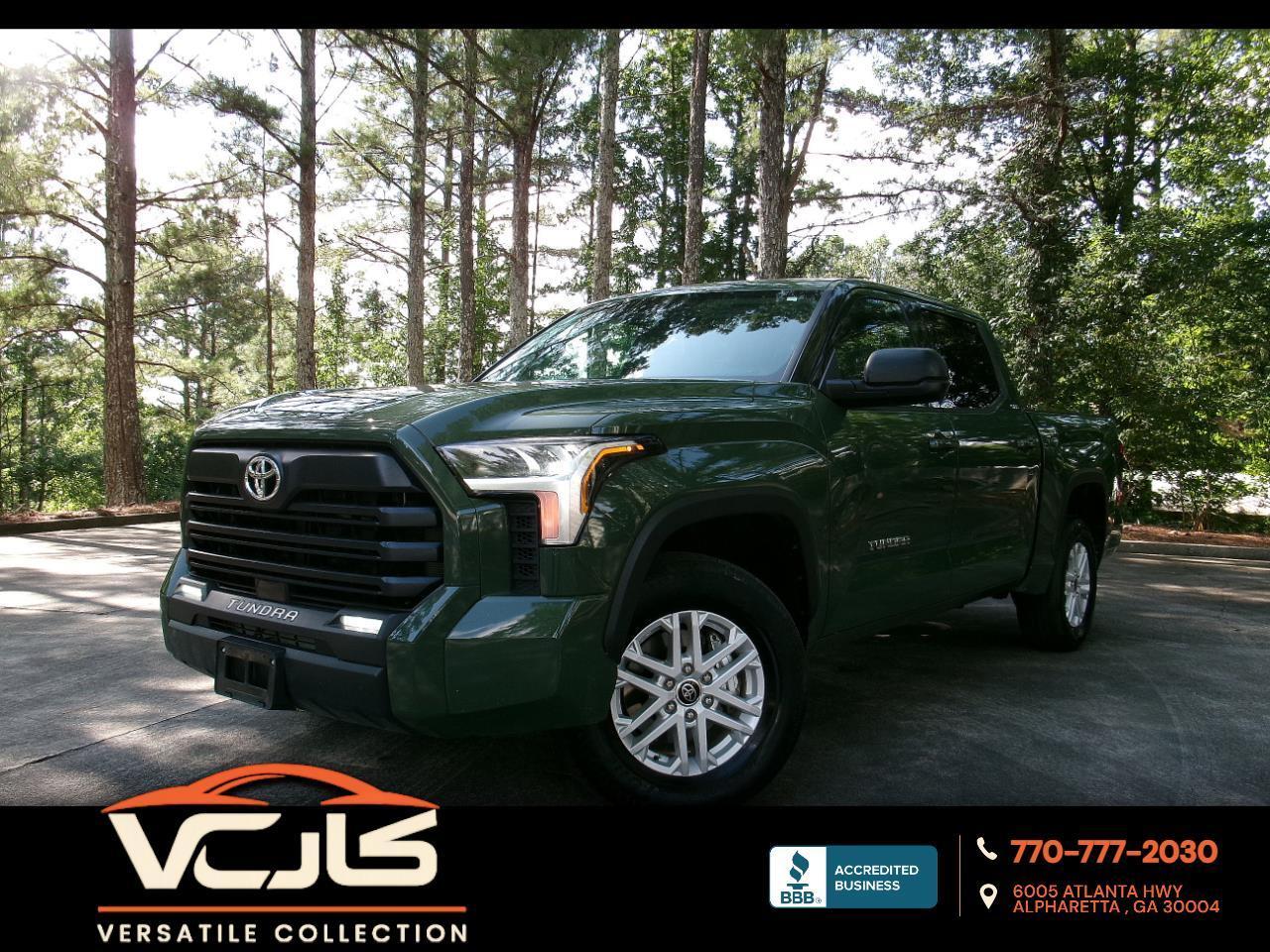 2023 Toyota Tundra 4WD SR5 CrewMax 5.5' Bed Leather Loaded LED HID XM