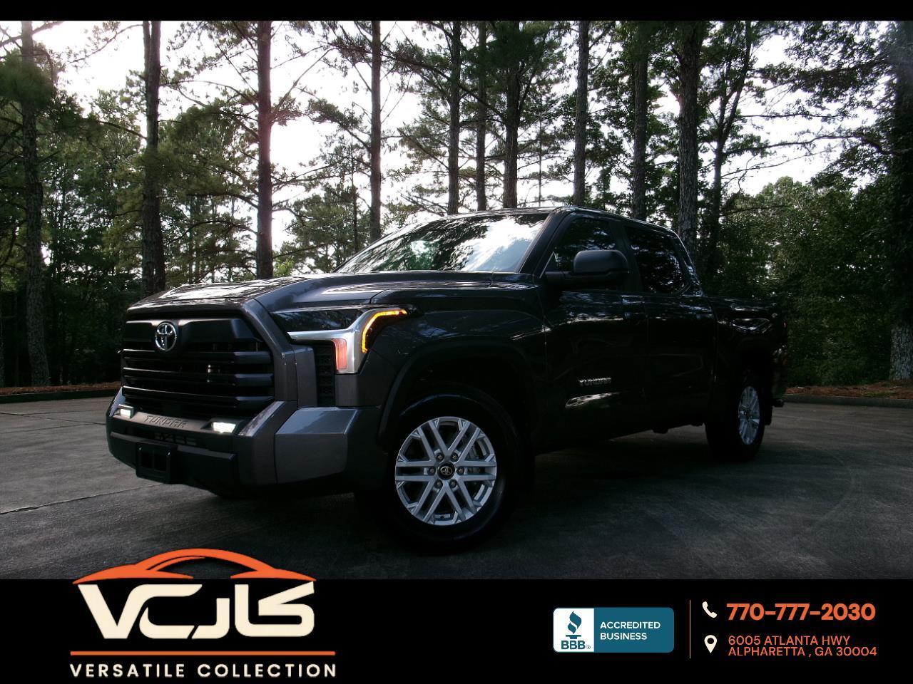 2025 Toyota Tundra 2WD SR5 CrewMax 5.5' Bed Tech Leather LED HID XM BT