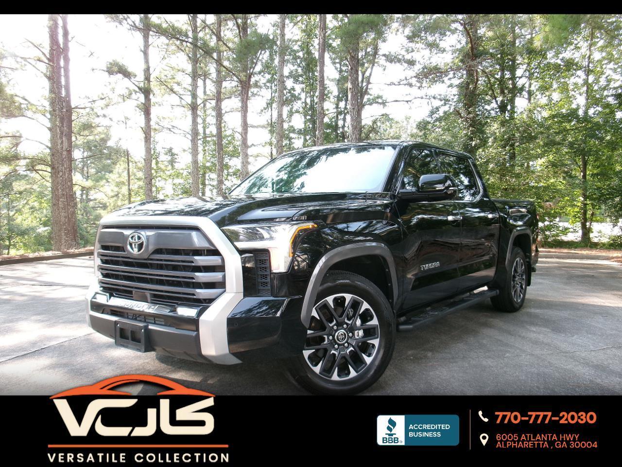 2024 Toyota Tundra 2WD Limited CrewMax 5.5' Bed Tech Panoramic Loaded HID