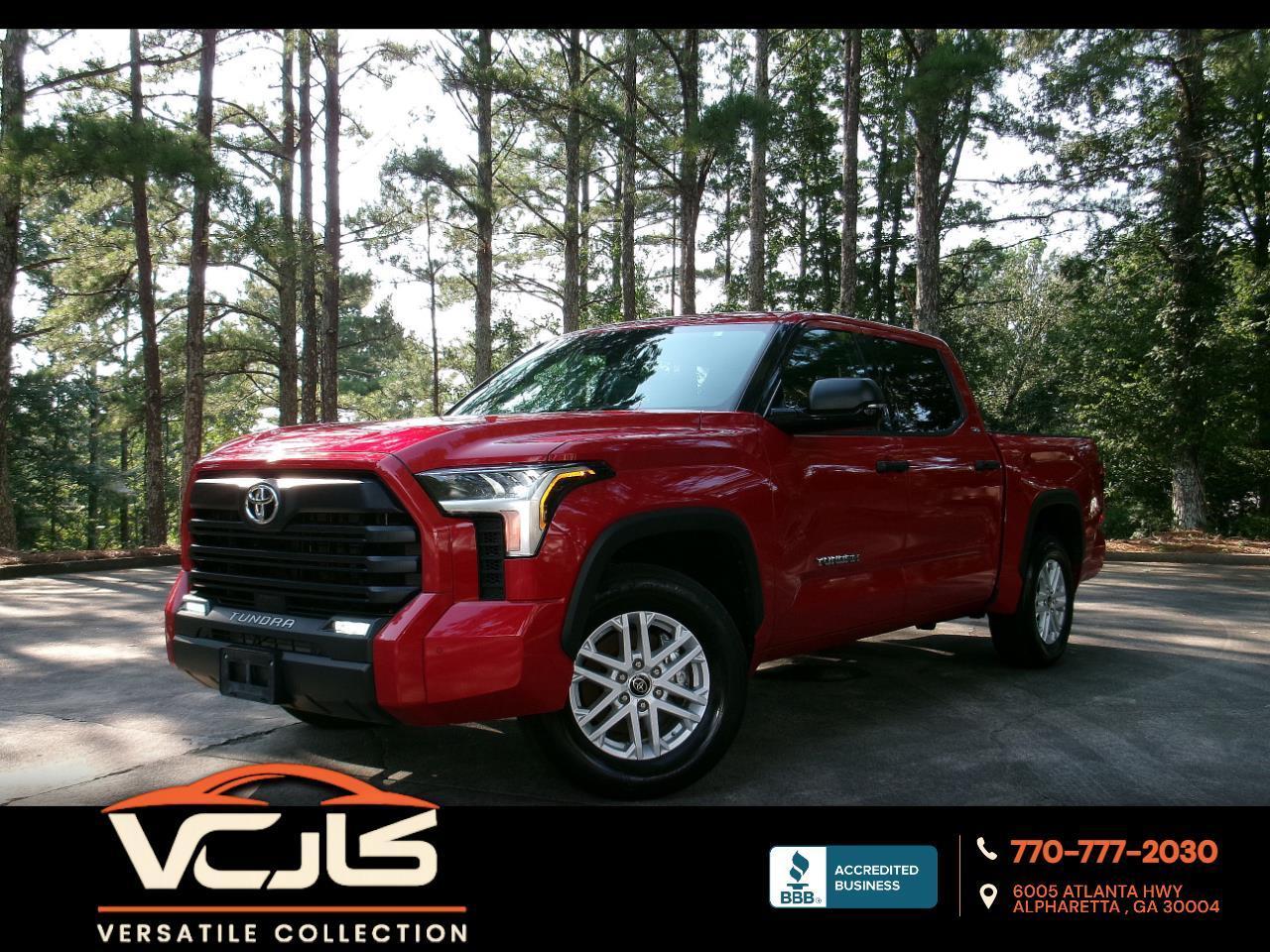 2023 Toyota Tundra 2WD SR5 CrewMax 5.5' Bed BSM Lane Assist Camera HID XM