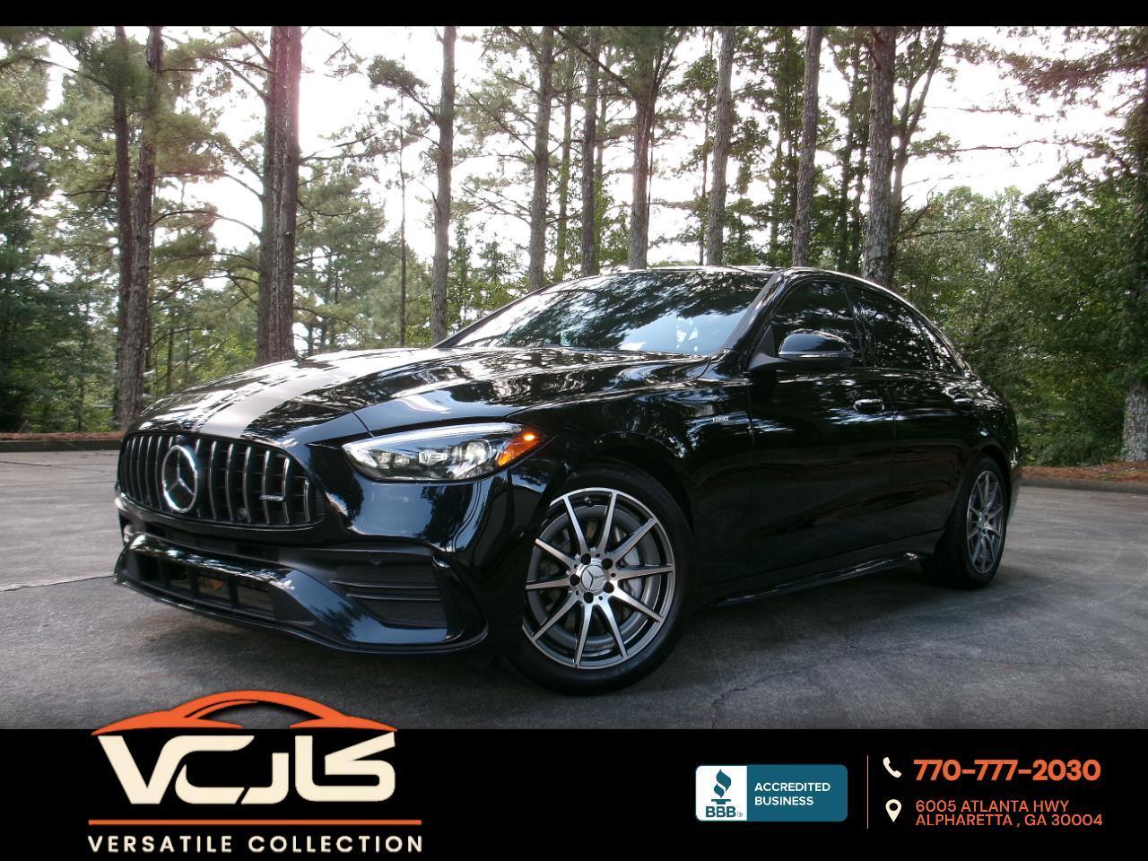 2025 Mercedes-Benz C-Class AMG C 43 4MATIC Sedan Loaded Tech Panoramic HID XM