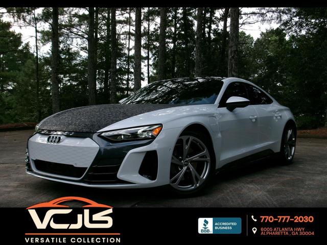 Gray 2023 Audi e-tron GT Sedan All-Wheel Drive Automatic