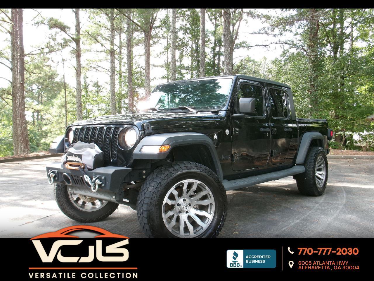 2020 Jeep Gladiator Sport S 4x4 All Powered Camera HID XM BT Alloys