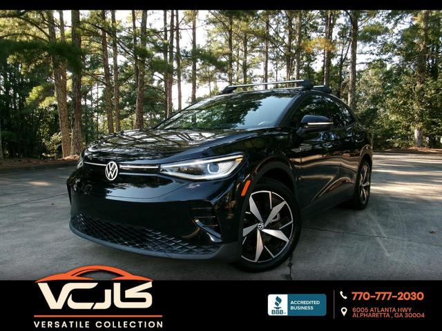 Black 2023 Volkswagen ID.4 SUV / Crossover Rear-Wheel Drive Automatic