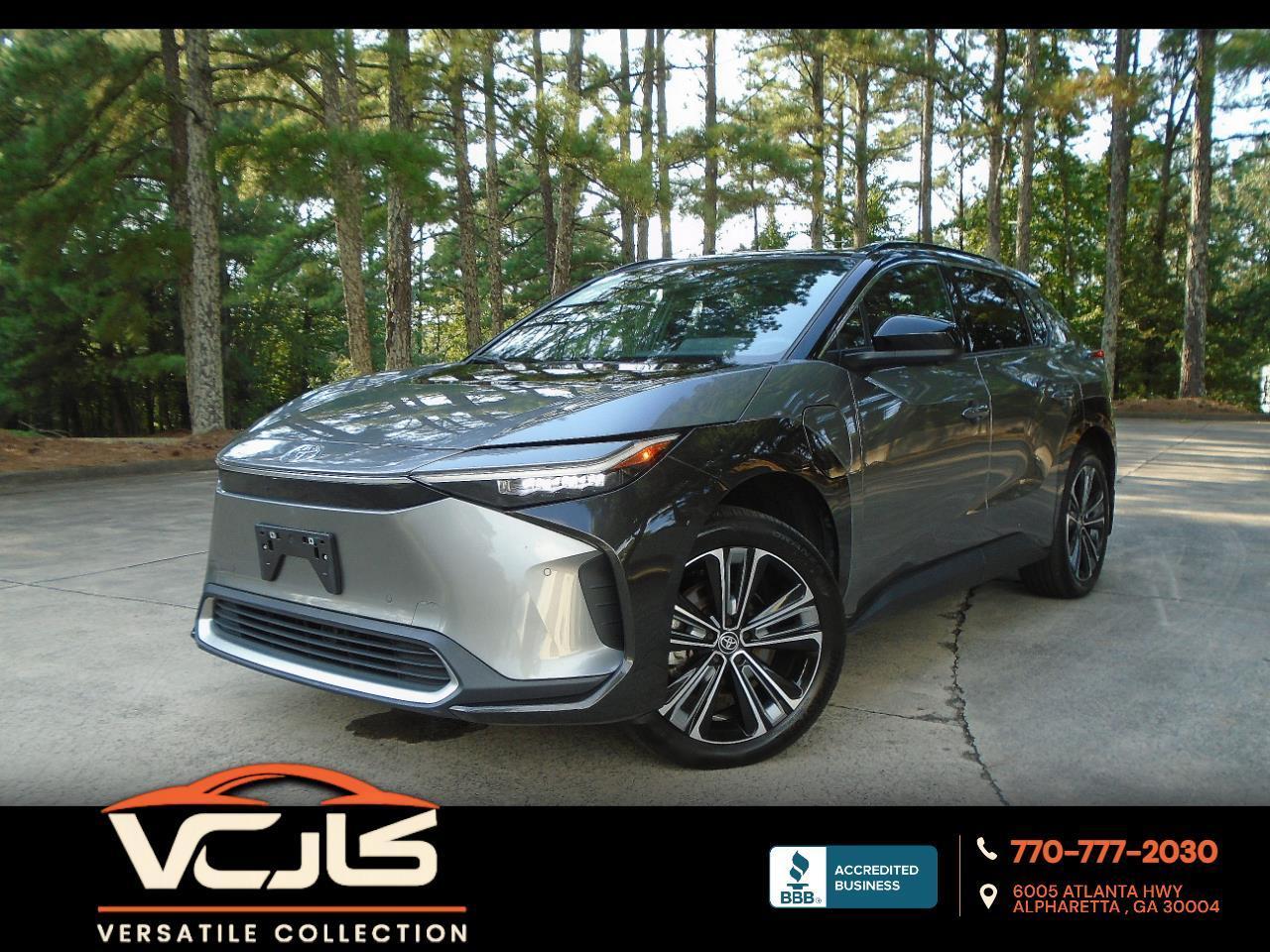 2023 Toyota BZ4X Limited AWD Tech BSM Panoramic 360 Cameras JBL HID