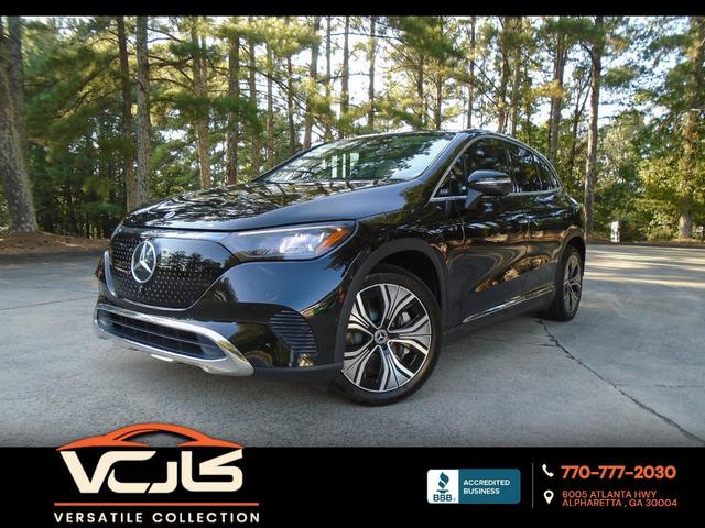 Black 2024 Mercedes-Benz EQE Sedan All-Wheel Drive Automatic
