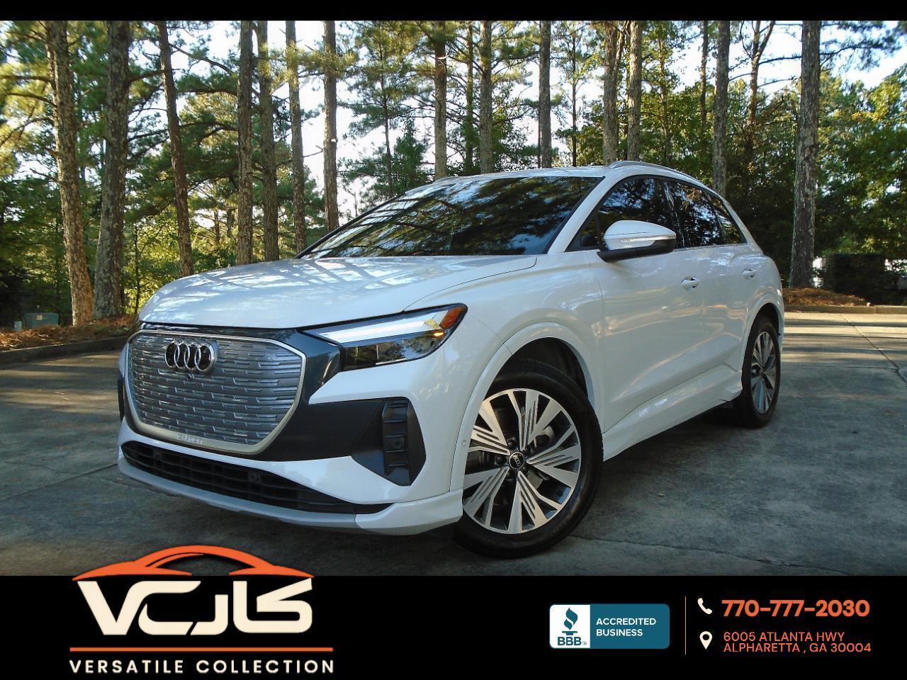 2023 Audi Q4 e-tron Premium Plus 40 RWD Tech BSM Panoramic LED HID XM