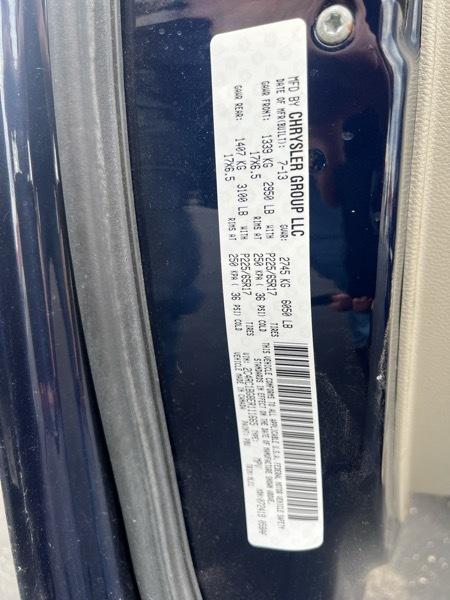 Chrysler Town & Country Touring 2014