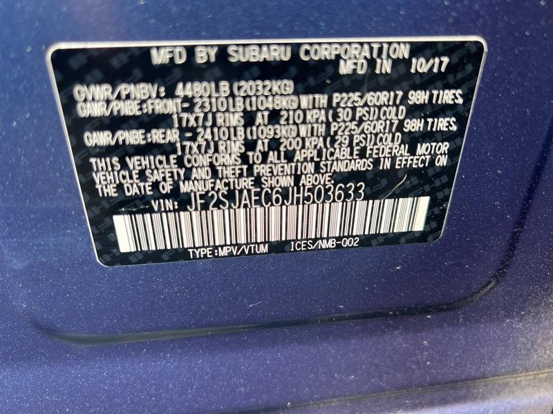 Subaru Forester 2.5i Premium CVT 2018