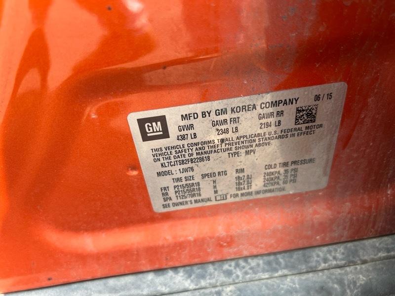 Chevrolet Trax LT AWD 2015