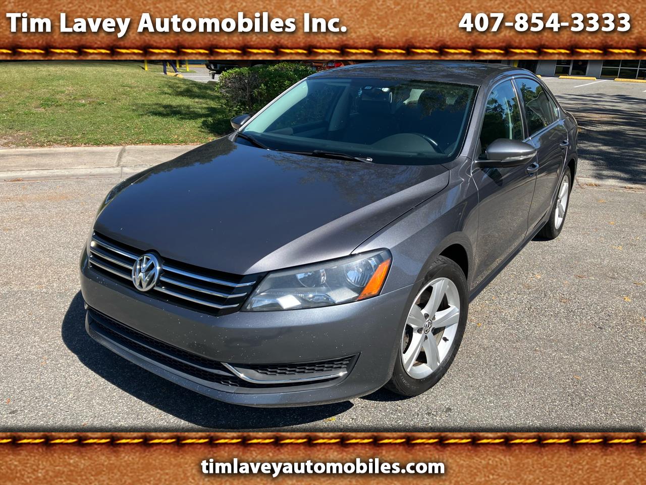 2012 Volkswagen Passat 4dr Sdn 2.5L Auto SE