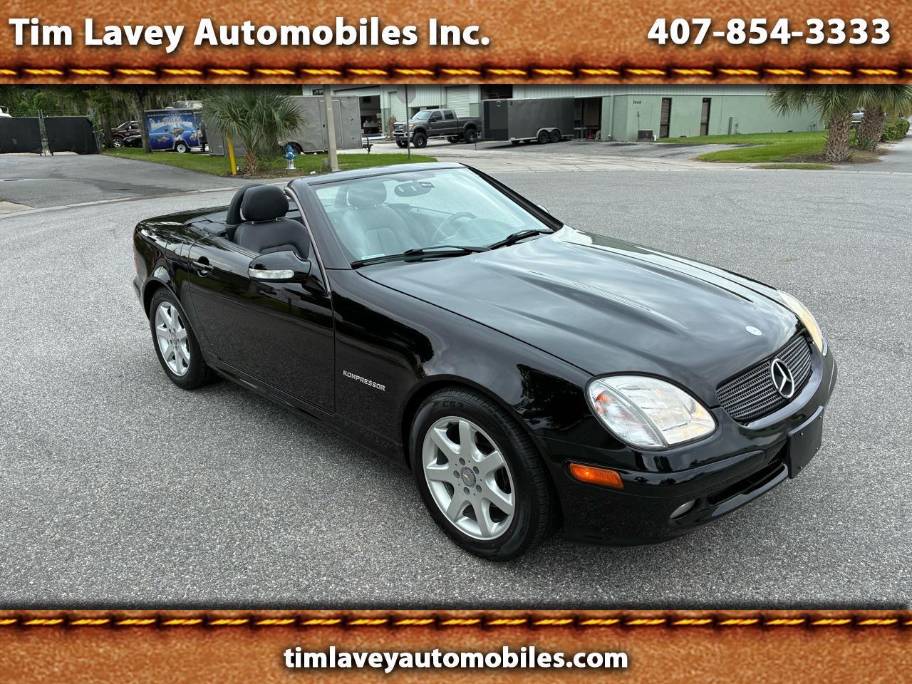 2002 Mercedes-Benz SLK-Class 2dr Kompressor Roadster 2.3L