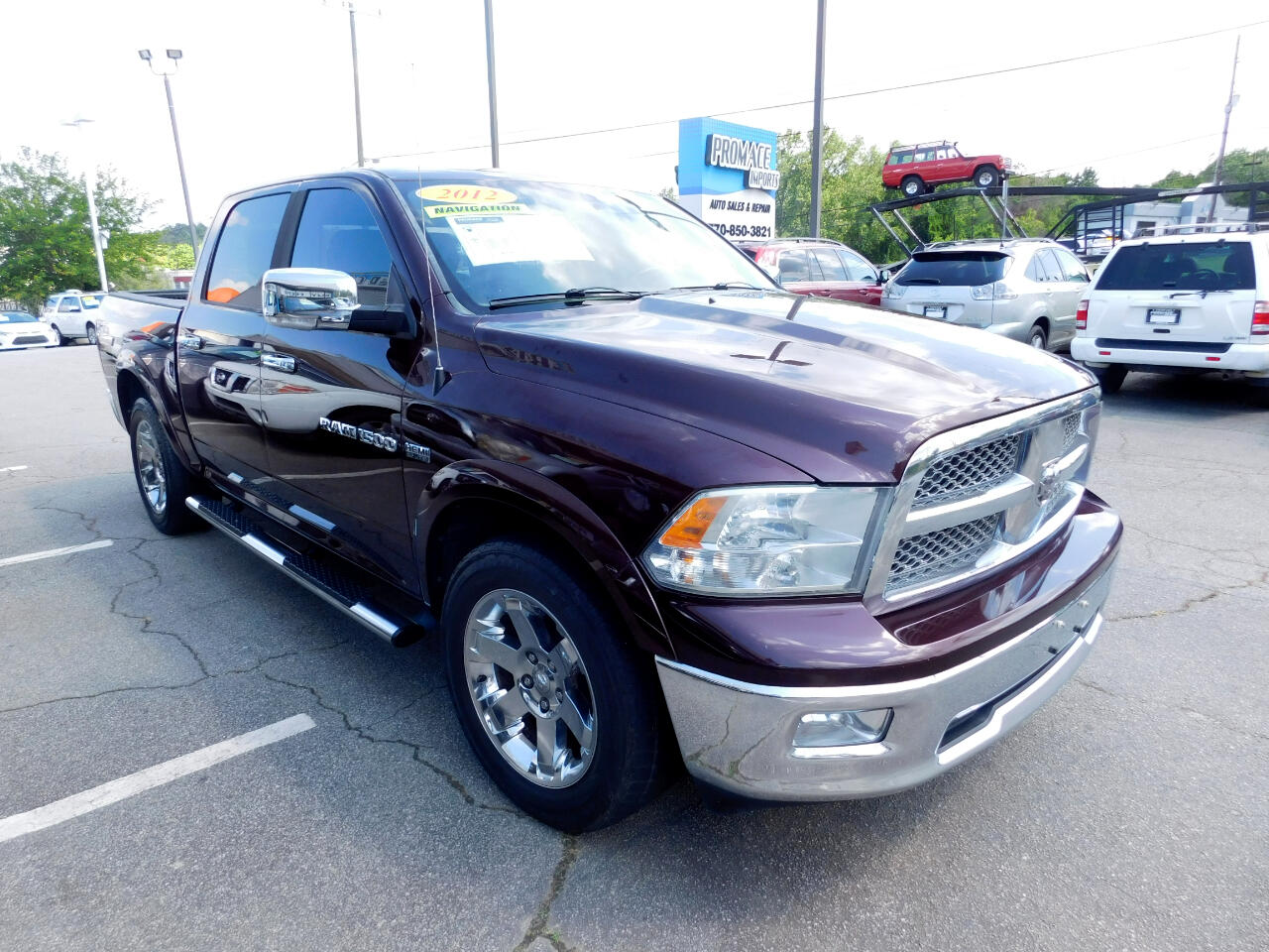 Used 2012 RAM 1500 Laramie Crew Cab 2WD for Sale in Marietta GA 30060